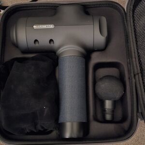 Black and Blue Massage Gun